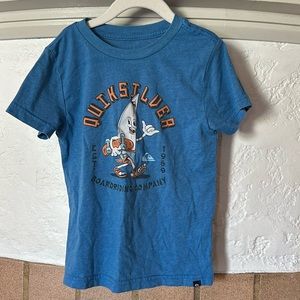 Kids quicksilver tee size 6